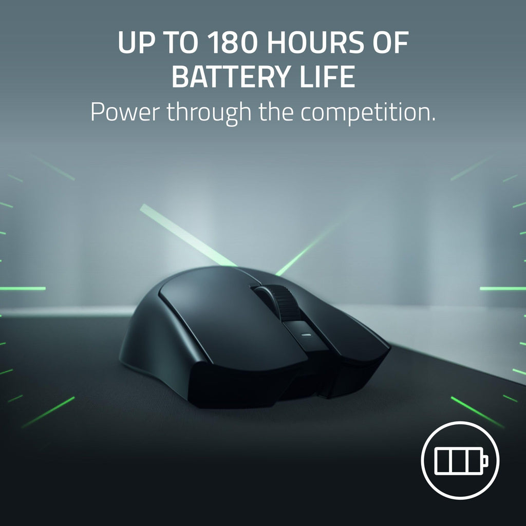Razer Viper V4 Pro Wireless Esports Gaming Mouse, 49g,180Hr Battery, Black