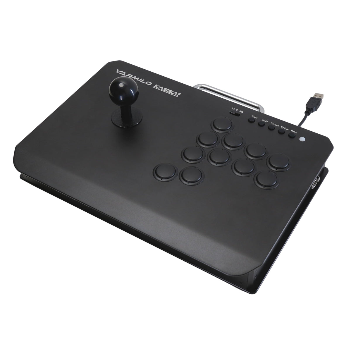 VARMILOARCADE Kassai Arcade Fight Stick Rapid Trigger Tournament Grade Controller for Fighting Games Two Versions Standard PC Only or Pro Compatible with PC PS4 PS5 Switch1 Switch2 (Sakura, Standard (PC))
