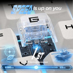 70% Springless TMR Gaming Keyboard,Custom CNC 0.005mm RT Updatable