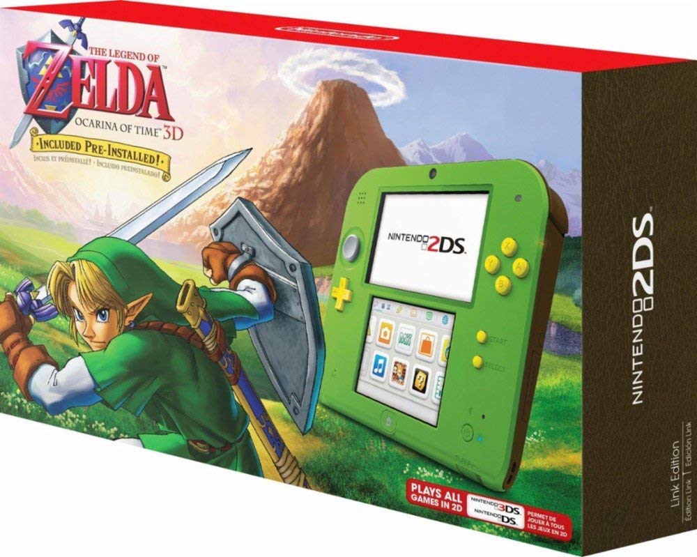 Nintendo 2DS - Legend of Zelda Ocarina of Time 3D (Renewed) [video game]