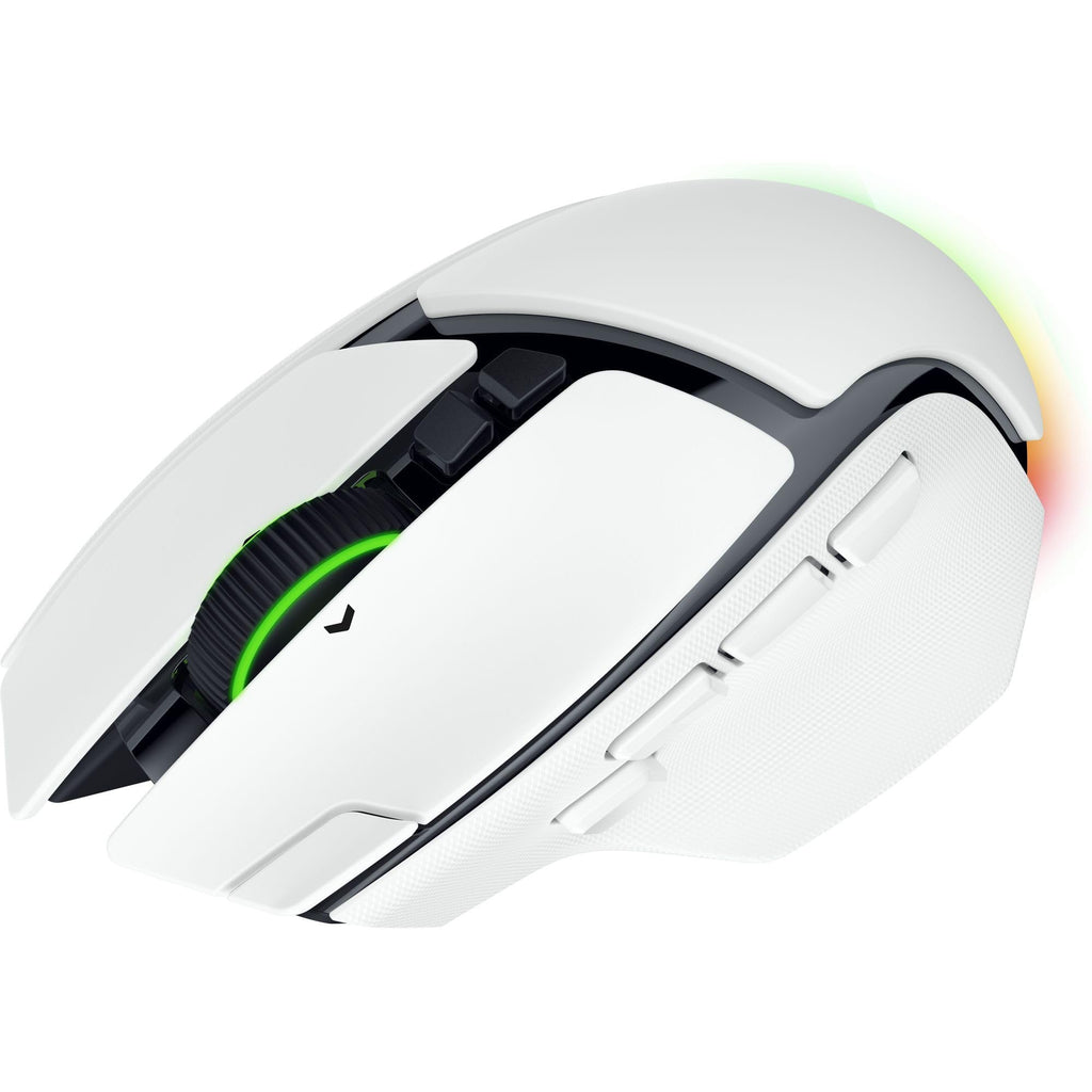 Razer Basilisk V4 Pro Wireless Gaming Mouse, 200 Hr Battery Life, White