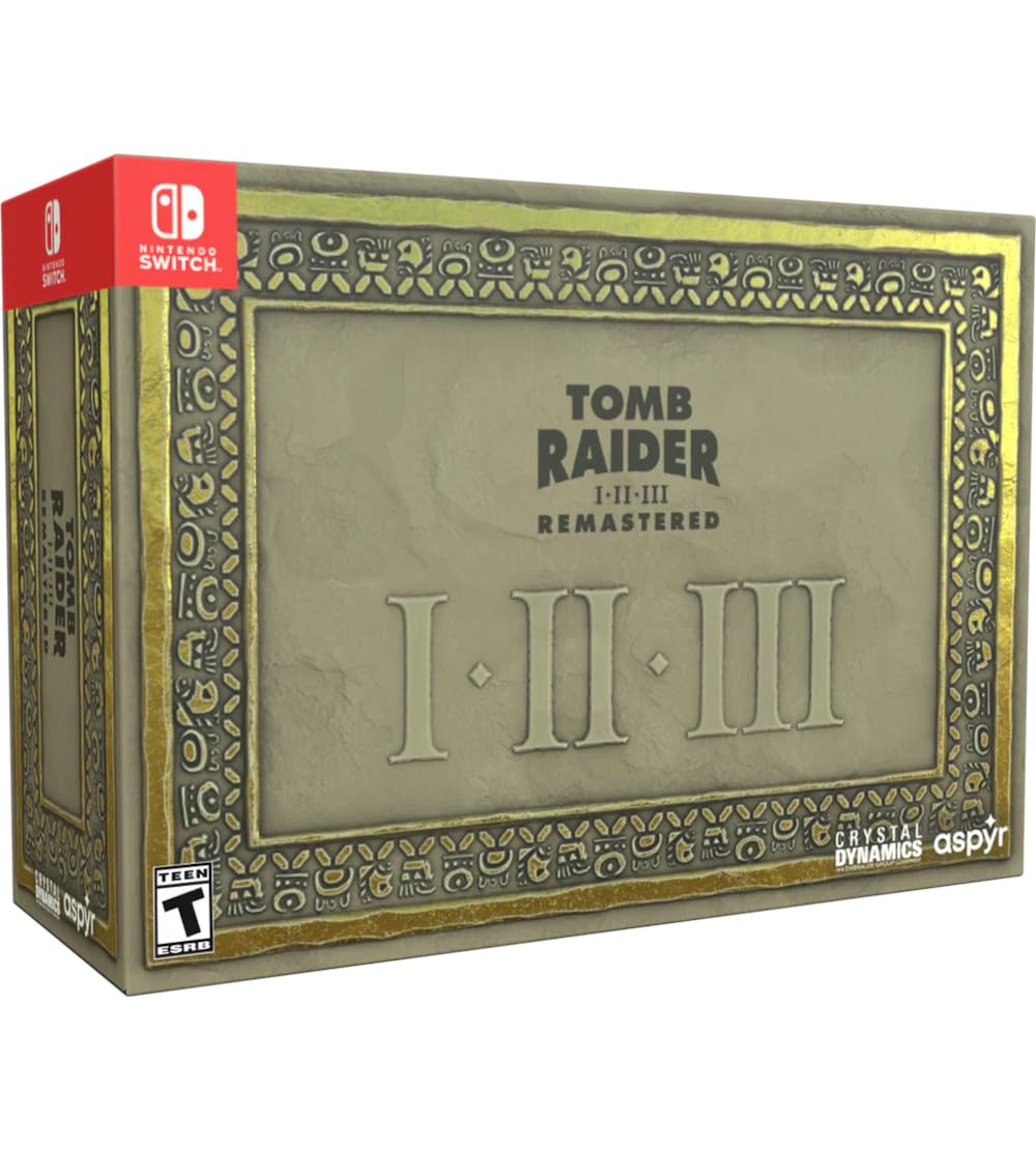 Tomb Raider I-III Remastered Collector's Edition - for Nintendo Switcch