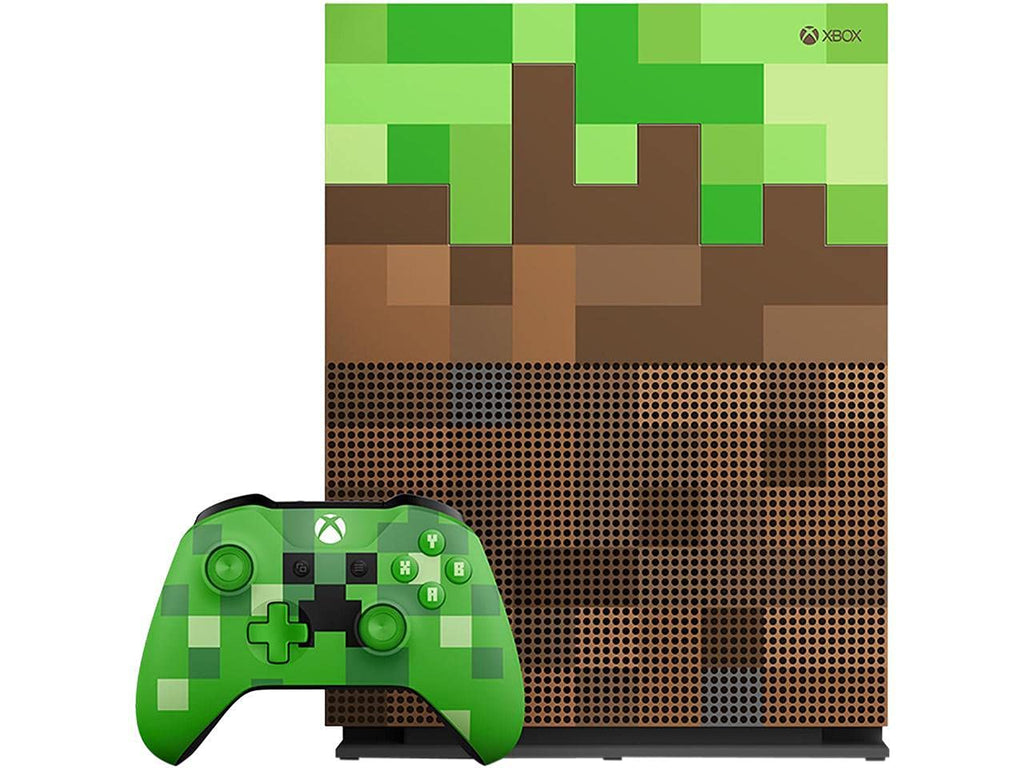 Xbox One S 1TB Limited Edition Console - Minecraft Bundle [Discontinued]