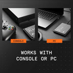 WD_Black 2TB P10 Game Drive, Portable External Hard Drive, Works with PlayStation, Xbox, & PC - WDBA2W0020BBK-WES1