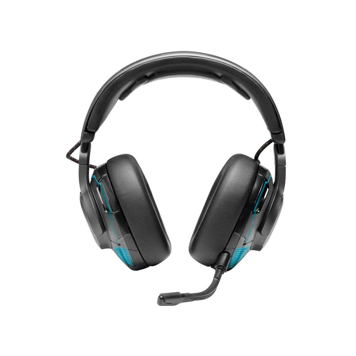 JBL Quantum One RGB Wired Over Ear Noise Cancelling Gaming Headset - Black (Renewed)
