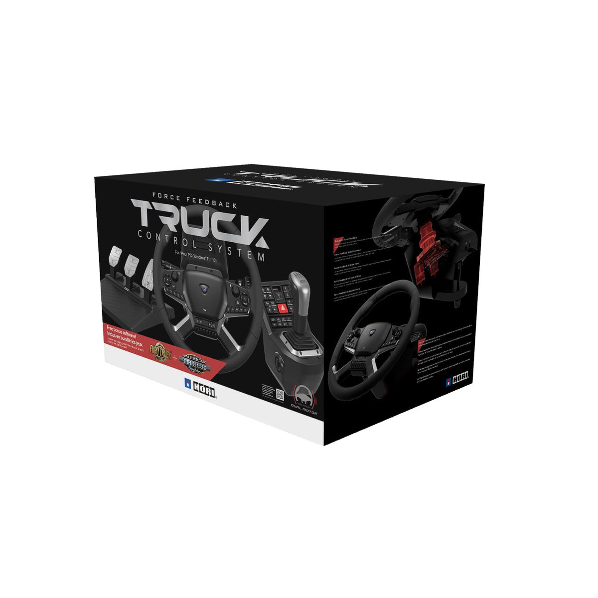 HORI Force Feedback Truck Control System for PC (Windows 11/10) (UK Version)