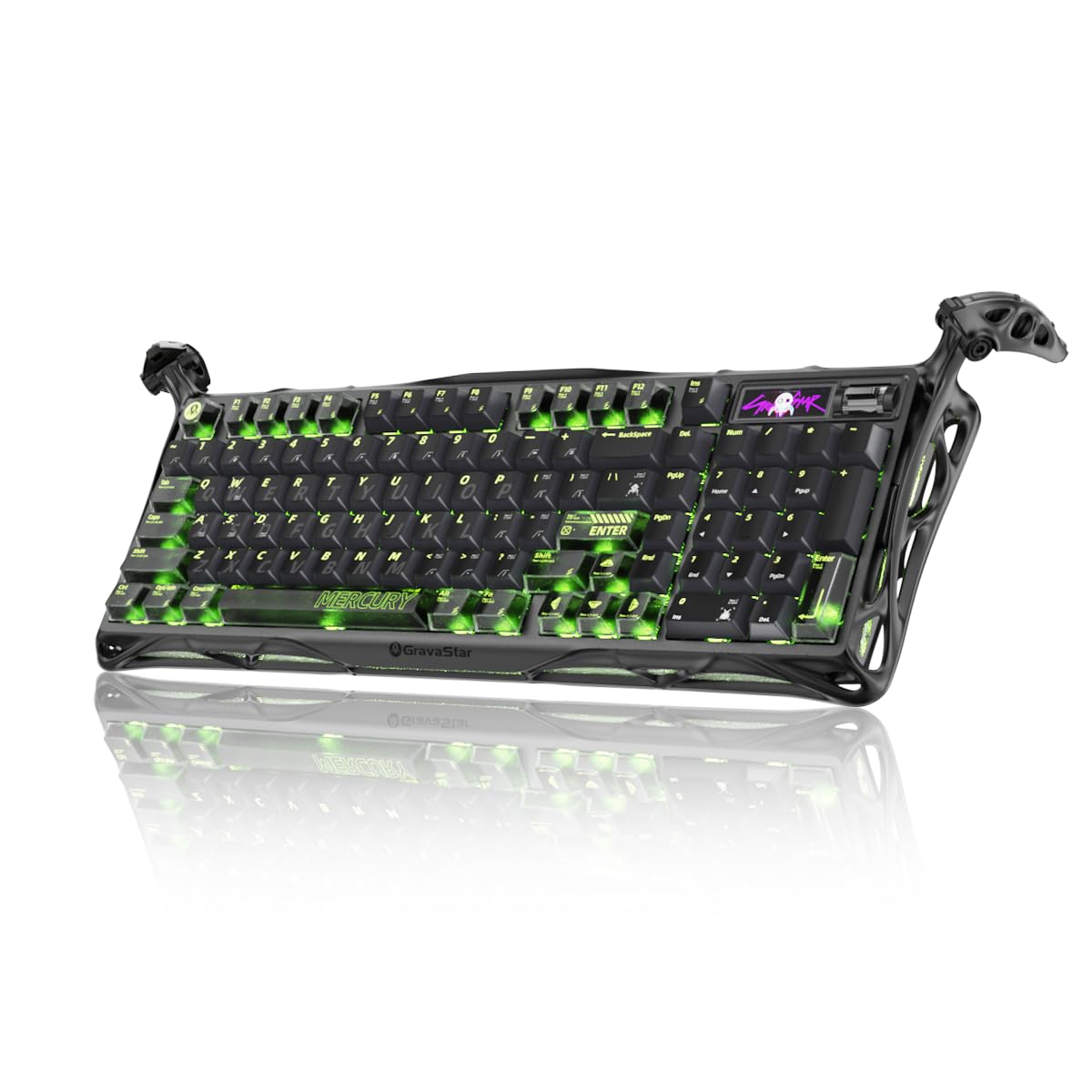GravaStar Mercury K98 Pro 98 Keys Wireless Mechanical Gaming Keyboard