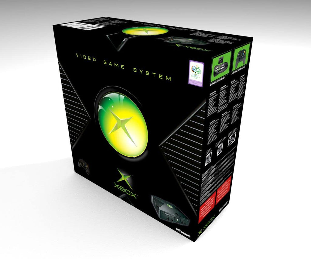 Microsoft Original Xbox Console with Controller, Power Supply, and AV Cable,Black