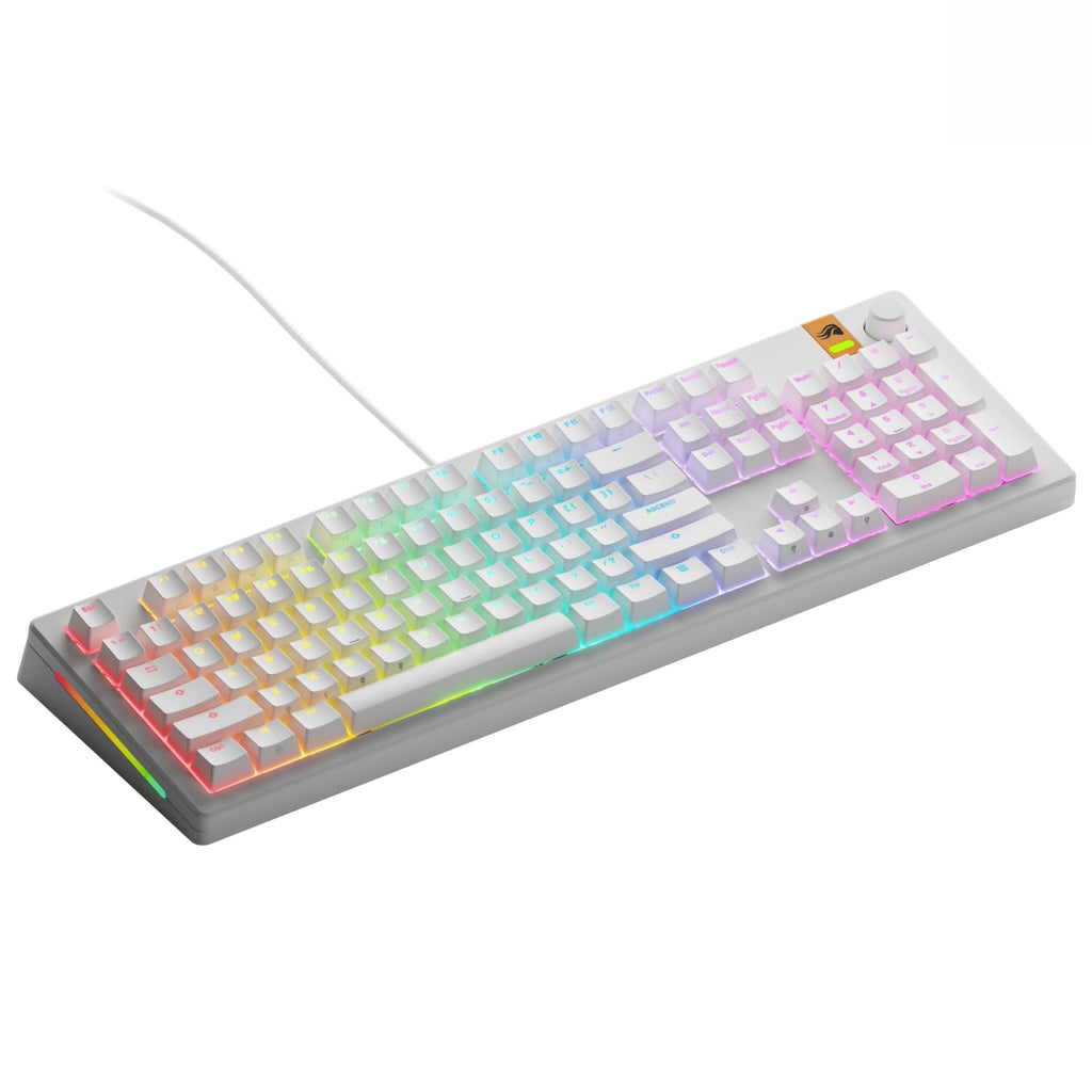 GLORIOUS Gaming - GMMK 3 HE Rapid Trigger Keyboard, Hall Effect, 8K Polling Rate, MX Mechanical & Magnetic Switches, Hotswappable 100% Keyboard, Modular Gasket System, Doubleshot PBT keycaps (Black)