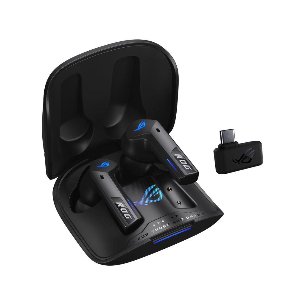 ASUS ROG Cetra Open Wireless Open Ear Earbuds, Dual-Mode Bluetooth/2.4GHz,