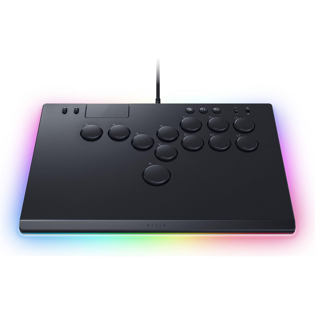 Razer Kitsune All-Button Arcade Controller, For PlayStation 5 & PC, Black