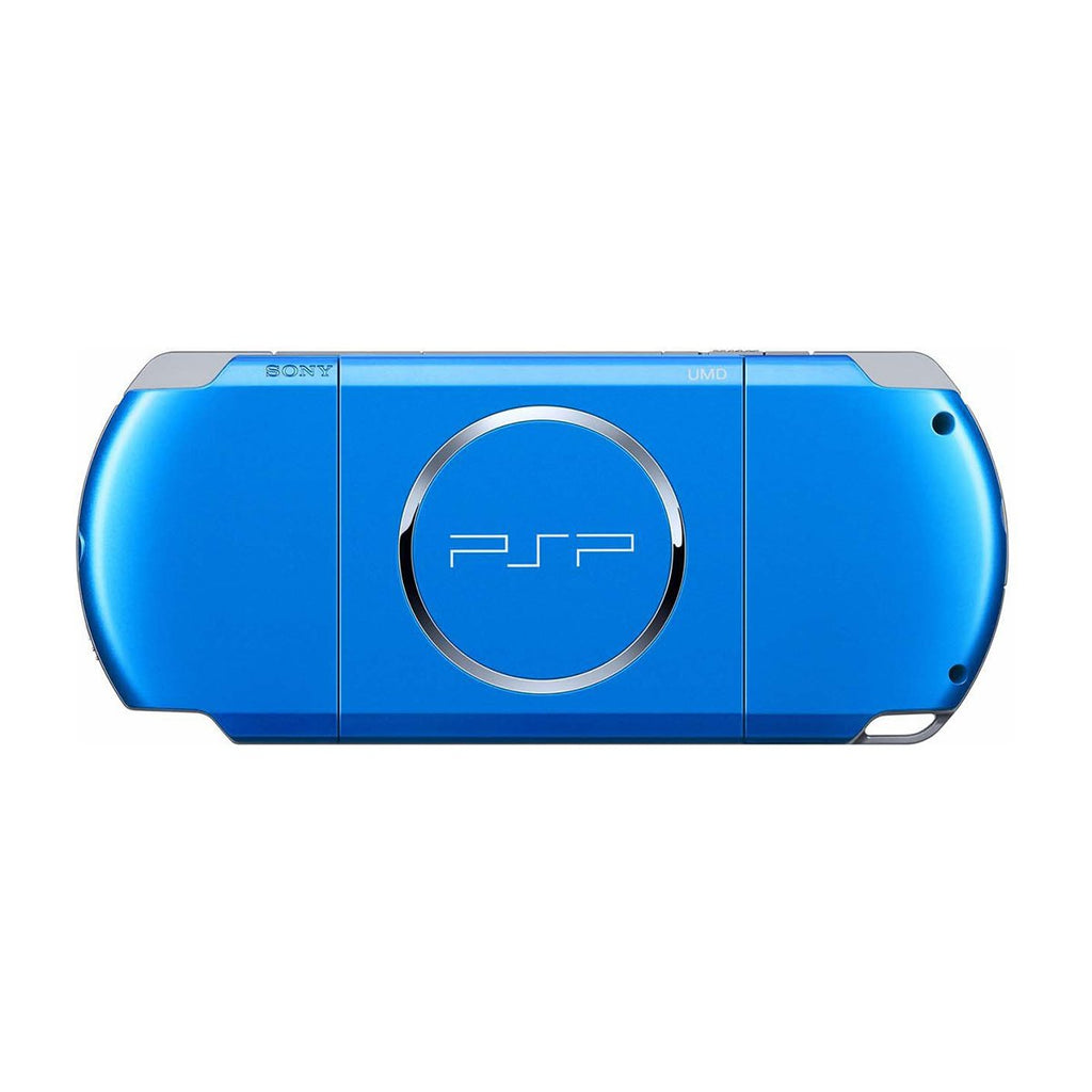 Sony Playstation Portable (PSP) 3000 Series Handheld Gaming Console System - Blue (Renewed)