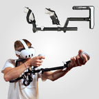 Magnetic Gun Stock for Quest 3, 3S & with Silicone Grips - Magnetic VR Gun Stock - with Basic Sling - VR Accessory for Shooting Games - OneStock Magnetic