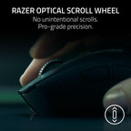 Razer DeathAdder V4 Pro Wireless Gaming Mouse, 8K Polling Rate, 56g, Black