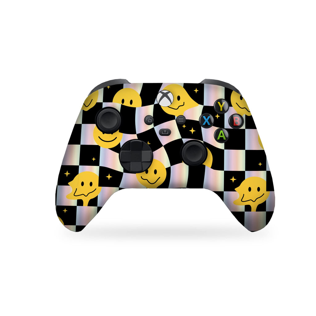Psychedelic Mushrooms Customised Wireless Controller by BCB. Original X-box Controller Compatible with X-box One/Series X & S Console. Customized with Water Transfer Printing (Not a Skin)