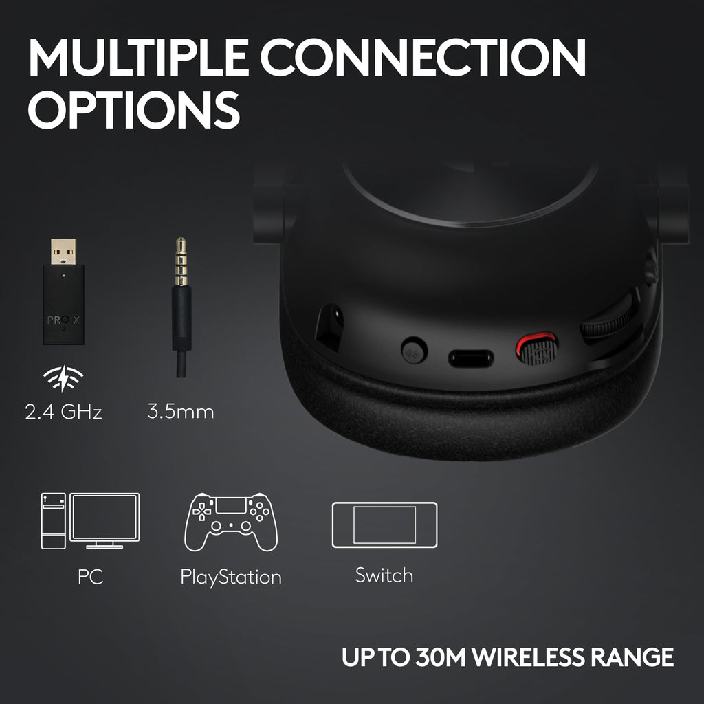 Logitech G PRO X 2 Lightspeed Wireless Gaming Headset - Magenta