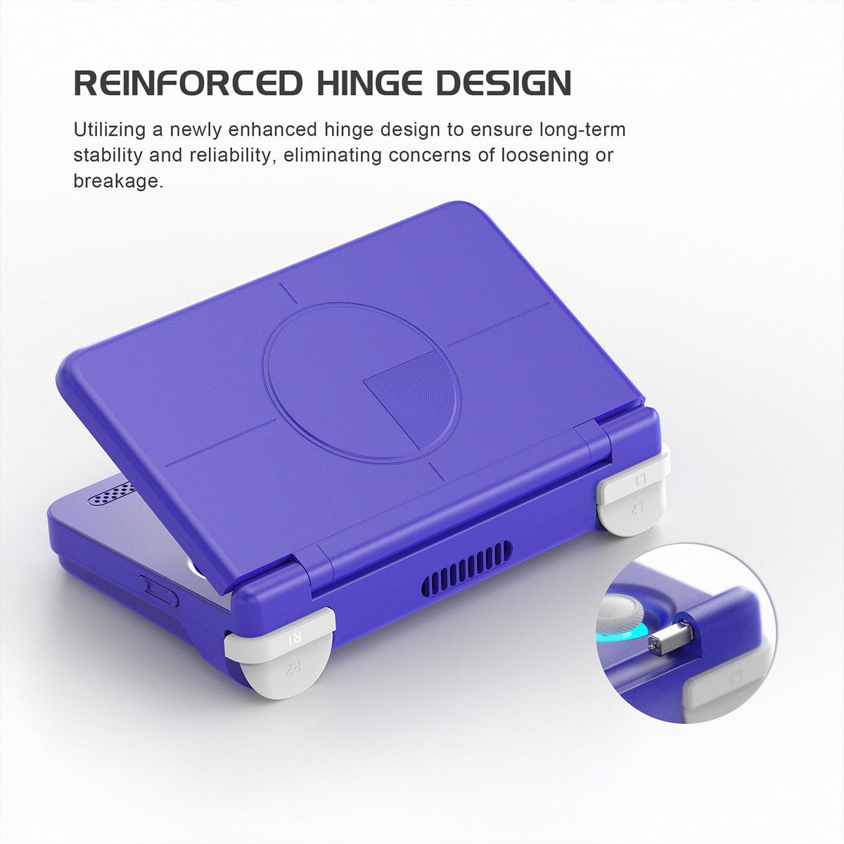 Retroid Pocket Flip 2 Retro Game Console, 5.5" AMOLED 1080P Display, Hall Effect Sticks, 5000mAh Battery, Portable Android Handheld (Black)