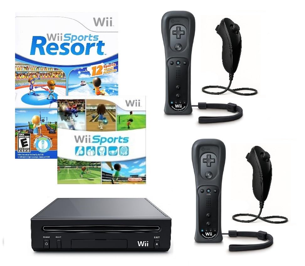 Nintendo Wii Sports & Resort Special Value Edition (Renewed) (2 Player White)
