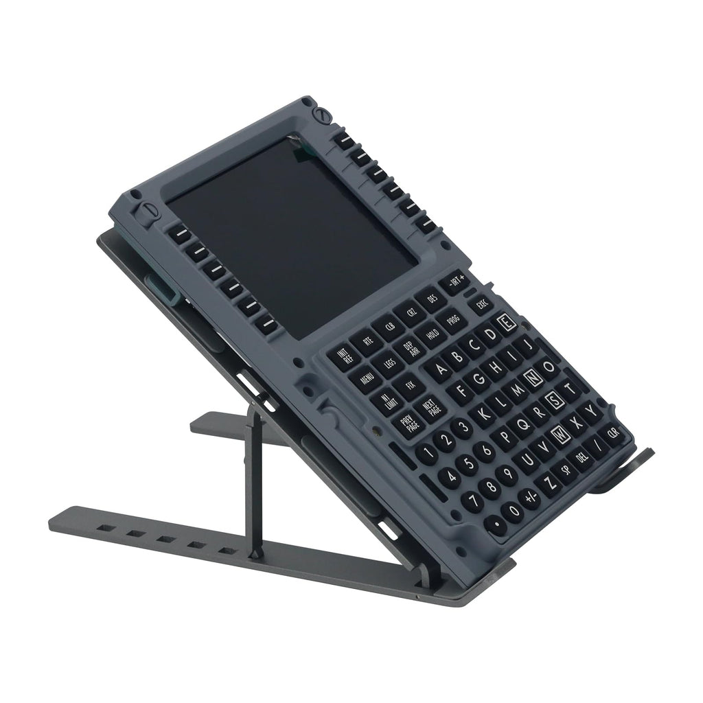MiYee WINGFLEX B737CDU Flight Simulator Control Display Panel Unit Game Simulator Flight Simulation Peripherals Panel Route Control Plug-and-Play with Realistic Experience