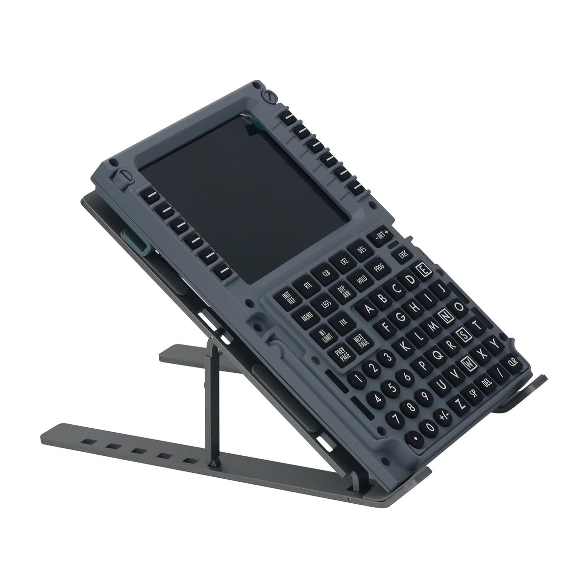 MiYee WINGFLEX B737CDU Flight Simulator Control Display Panel Unit Game Simulator Flight Simulation Peripherals Panel Route Control Plug-and-Play with Realistic Experience