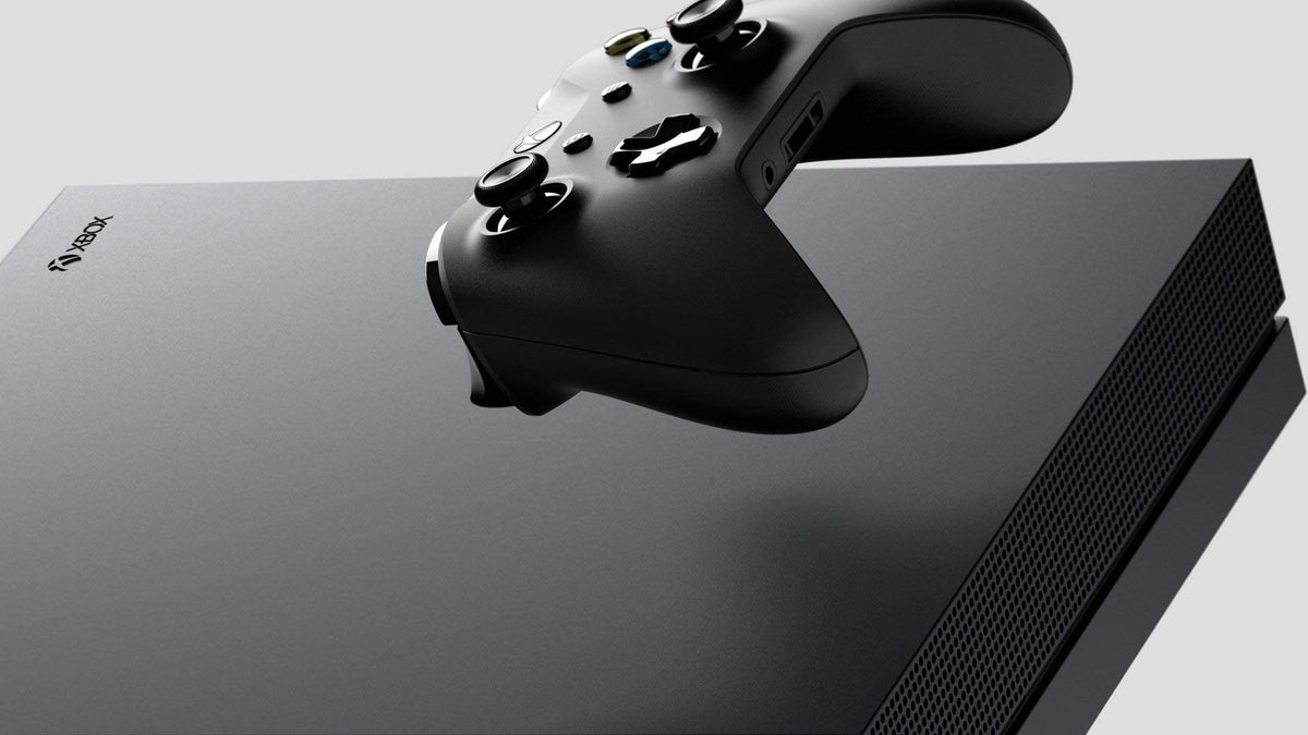 Microsoft Xbox One X 1TB Console with Wireless Controller: Enhanced, HDR, Native 4K, Ultra HD (2017 Model) (Renewed)