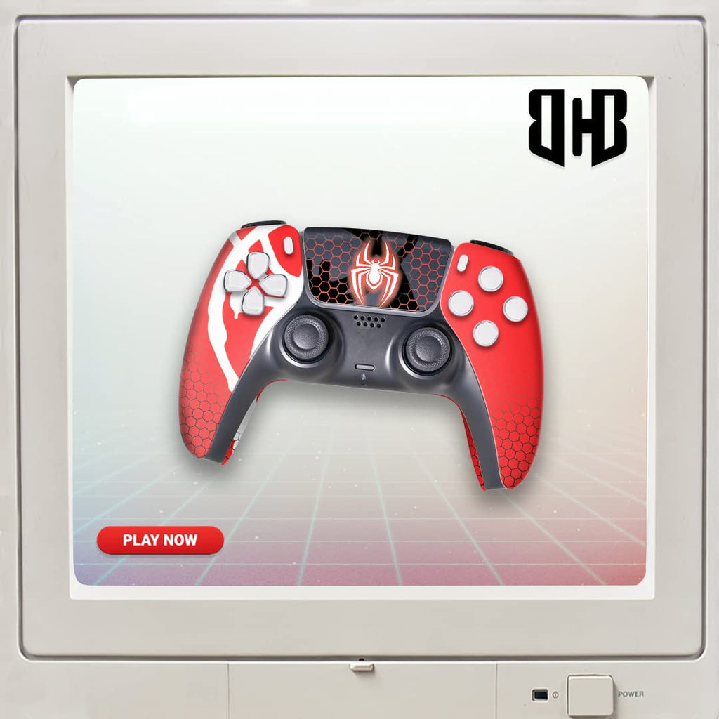Spiider-Man Morales Custom PS-5 Controller Wireless for Play-Station 5