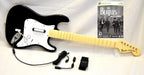 OEM Rock Band 1 XBox 360 Wired Fender Guitar with NEW BEATLES Video Game Kit Set Bundle
