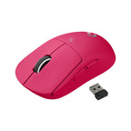 Logitech G PRO X Superlight Wireless Gaming Mouse, Ultra-Lightweight, Hero 25K Sensor, 25,600 DPI, 5 Programmable Buttons, Long Battery Life, Compatible with PC/Mac - Magenta