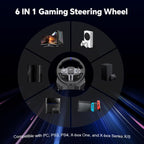 PXN V9 GEN2 Gaming Steering Wheel for PC, Xbox & PS4