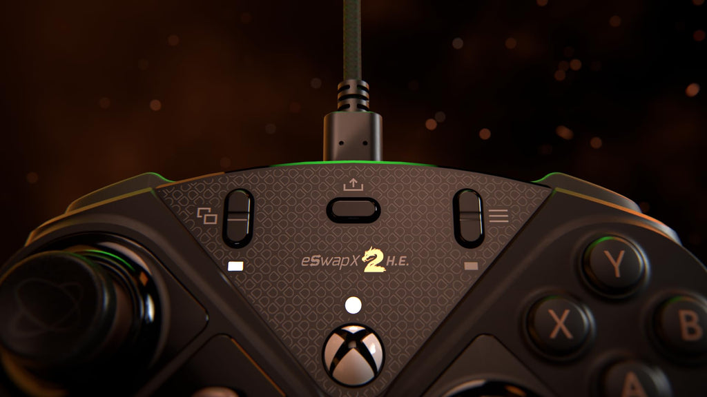 Thrustmaster ESWAP X2 H.E – Modular Gamepad for Esports Games with Anti-Drift H.E.A.R.T. (Hall Effect) Mini-Sticks – Compatible with Xbox Series X|S, Xbox One and PC