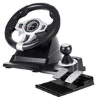 Tracer Roadster 4 in 1 Steering Wheel for PC/PS3/PS4/Xone 2 Pedal Set Gear Lever 270 Degree Rotation Angle