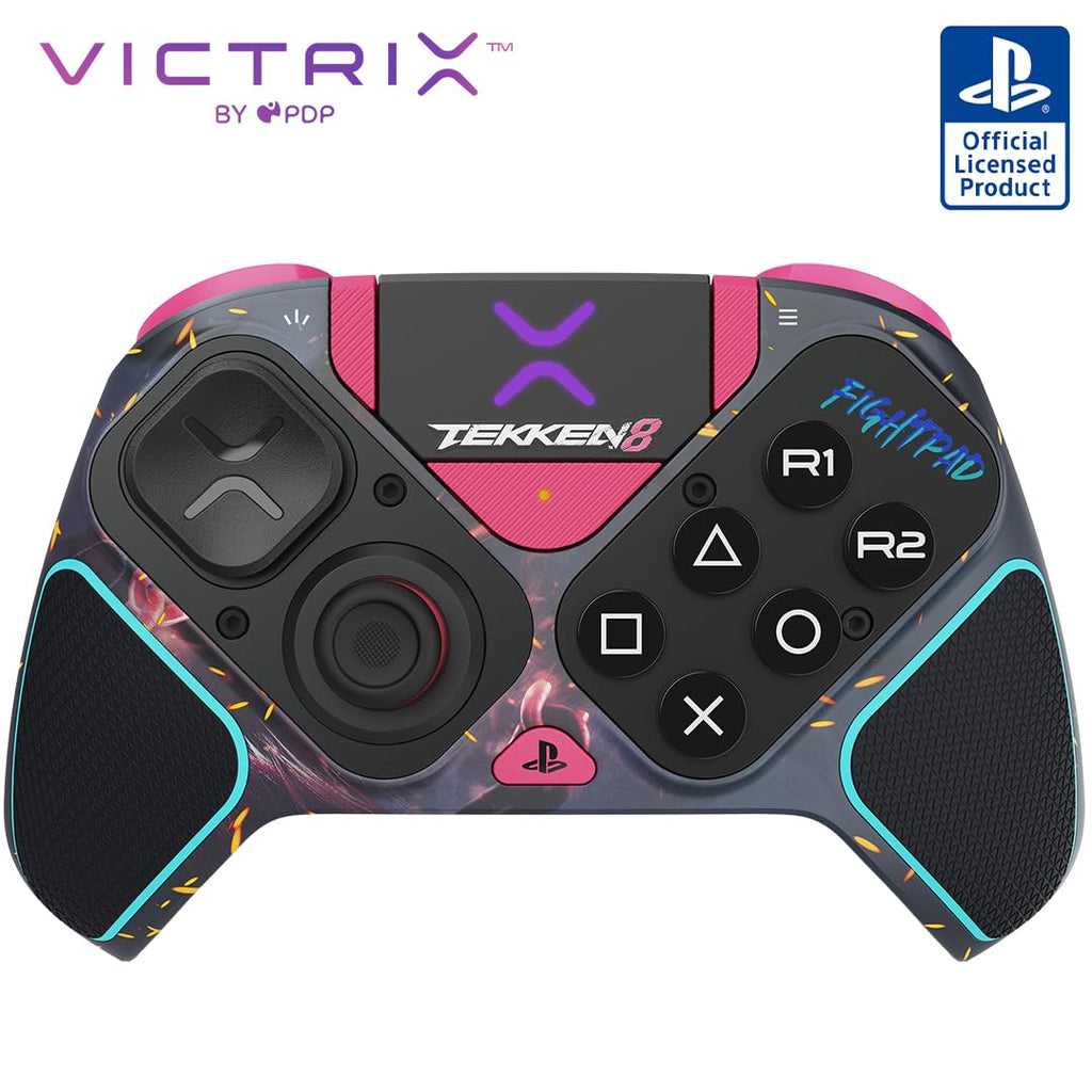 Victrix Pro BFG Wireless Gaming Controller: Tekken 8 Rage Art, PS5, PS4, PC