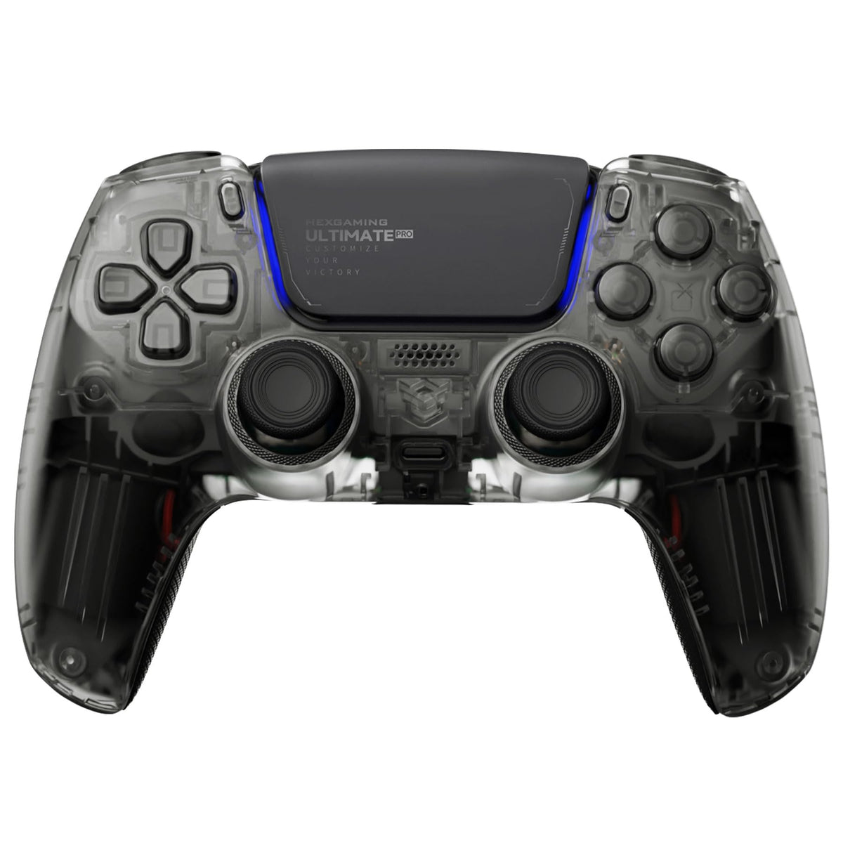 HEXGAMING ULTIMATE PRO Controller Compatible with ps5, Explorer Black