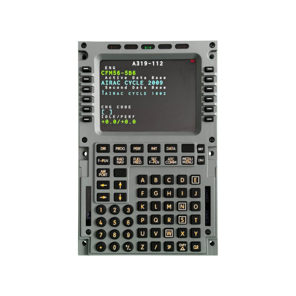 T Starlight Bright Q MCDU for Airbus A318-A340 - Compatible with X-Plane 11/12 MSFS 2020/2024 Simulator