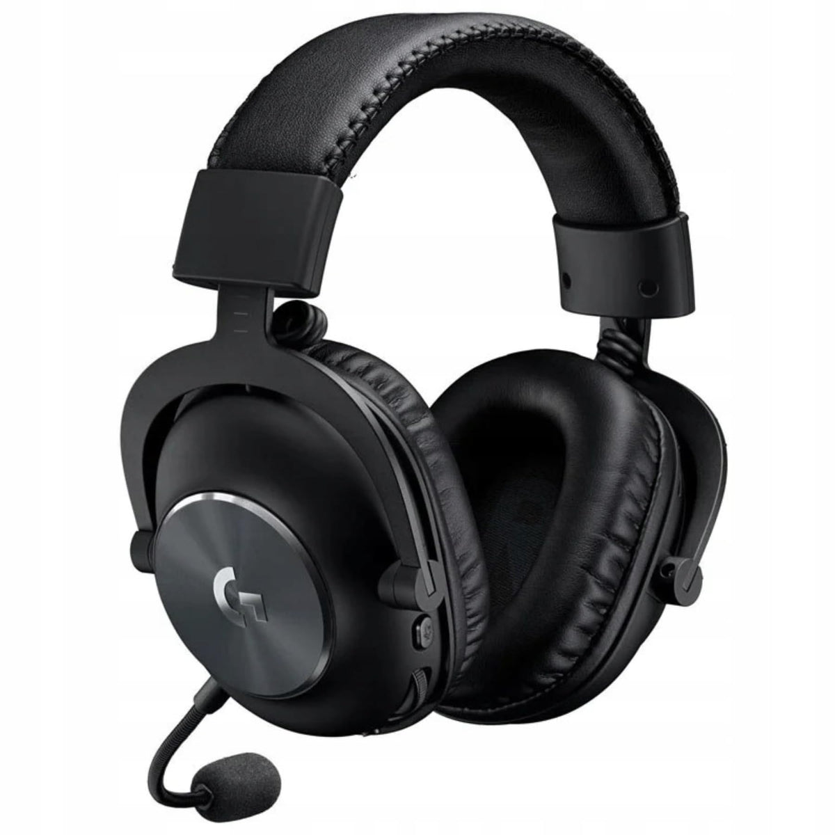 Logitech G PRO X Wireless Lightspeed Gaming Headset, Blue VO!CE Mic Filter Tech, 50 mm PRO-G Drivers, DTS Headphone:X 2.0 Surround Sound, Memory Foam, 20+ Hour Battery Life - Black