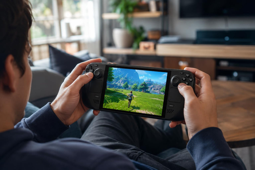 Valve Steam Deck OLED 512GB Handheld Gaming Console - Featuring A High Dynamic Range Screen, A Longer-lasting Battery, Faster Downloads, And Much More