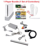 Wii Console Bundle with Wii Play Game (1 Player) -Smart TV Ready (Renewed)