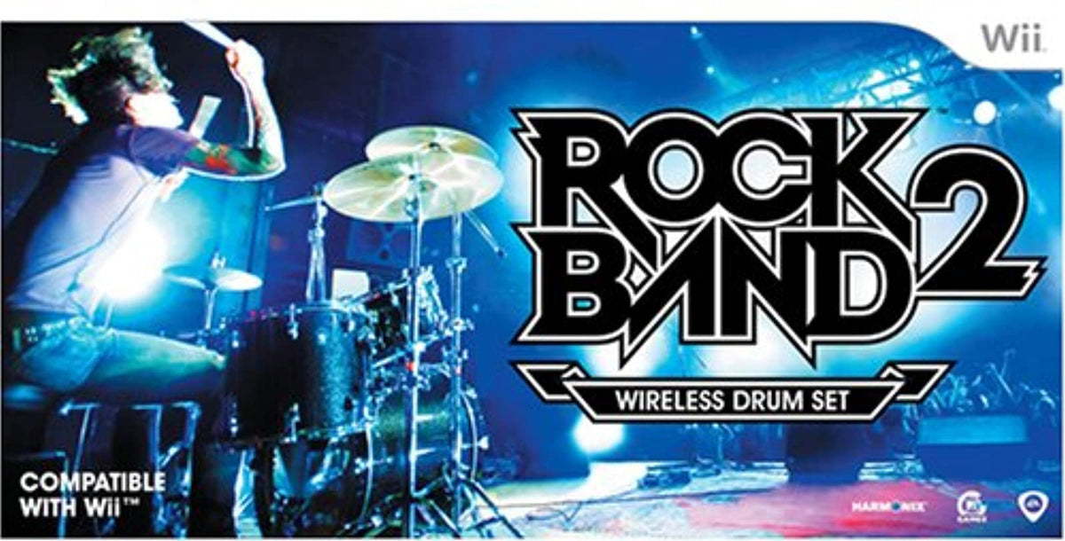 Rock Band 2 Wireless Drum Set - Xbox 360