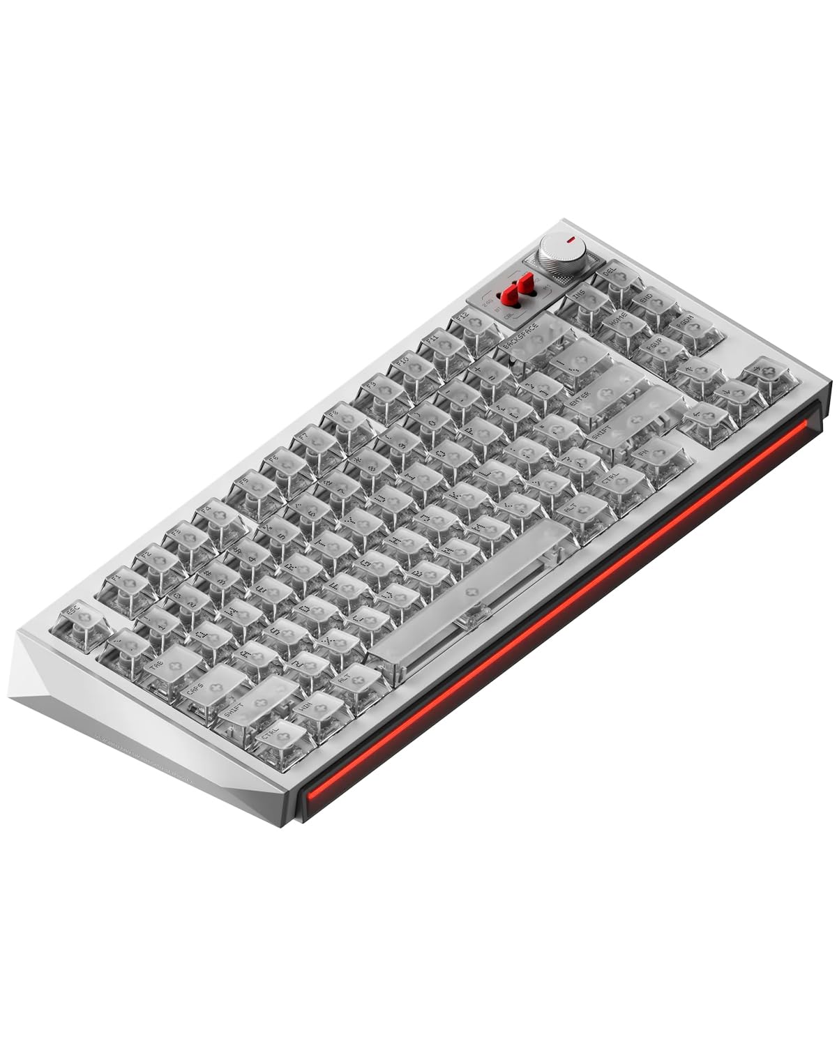 nuphy WH80 Hot-Swap Rapid Trigger Wireless Magnetic Keyboard with knob