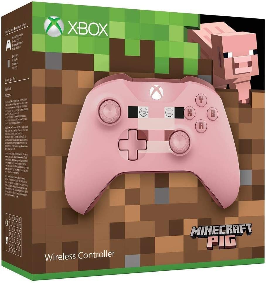 MICROSOFT Xbox ONE/PC Controller Wireless Minecraft Pig Pink Special Limited Edition [EU Import]