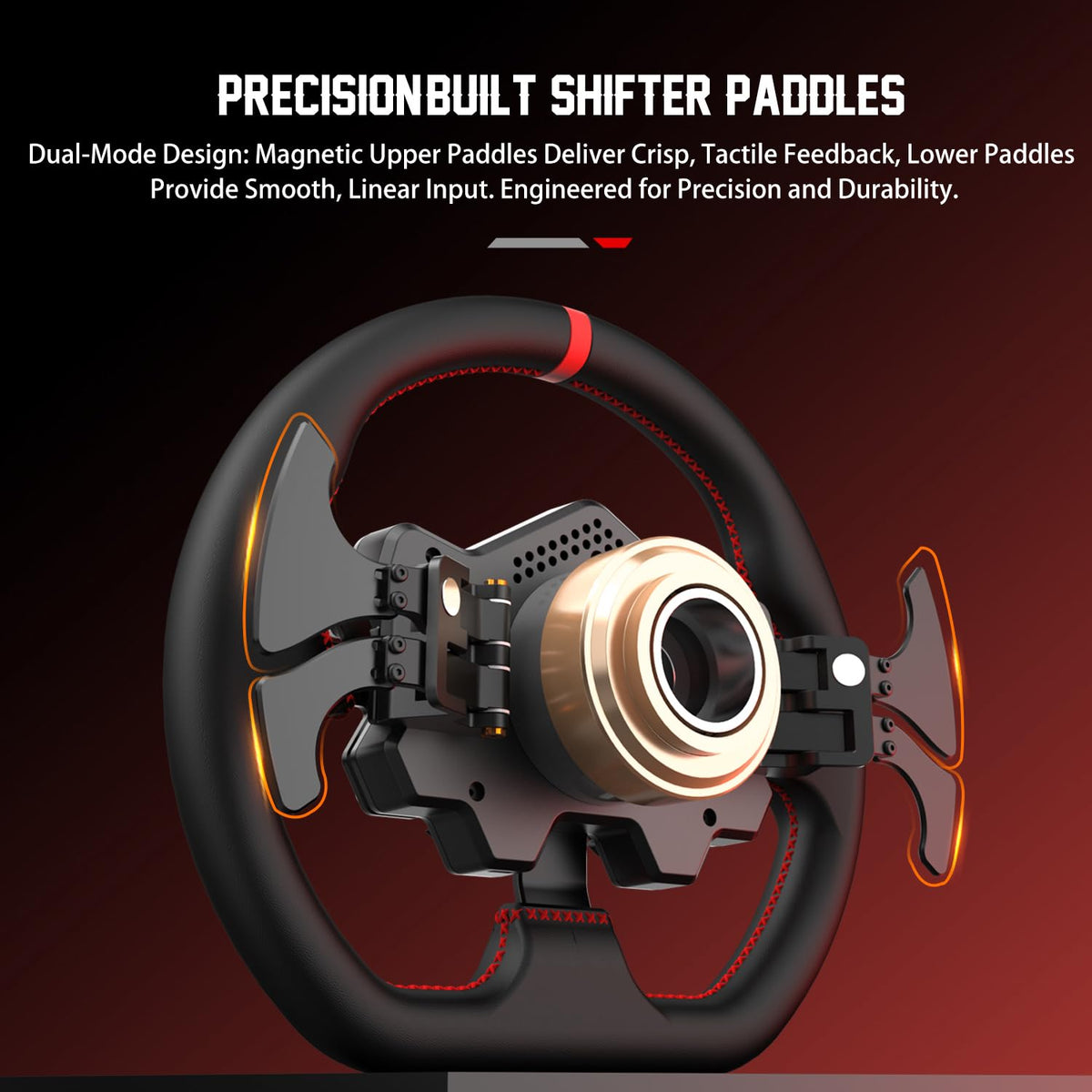 PXN W DS R2 Gaming Racing Wheel, Compatible with VD4/VD6/VD10 Bases
