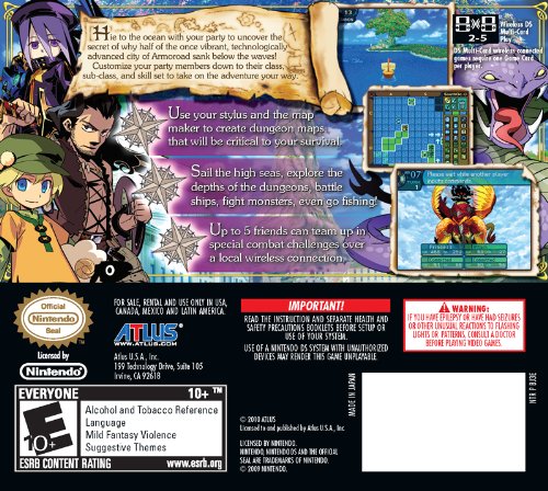 Etrian Odyssey III: The Drowned City - Nintendo DS