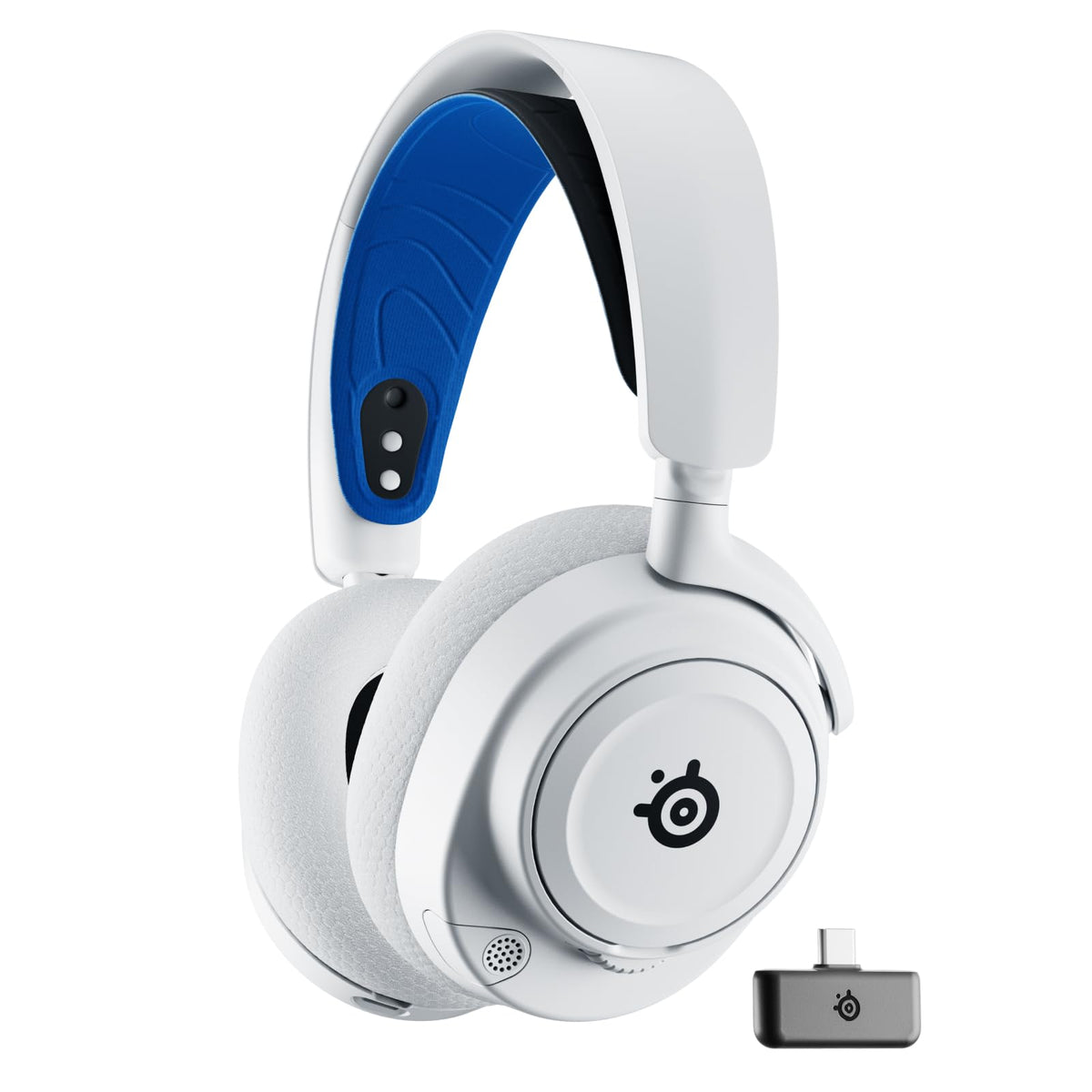 SteelSeries Arctis Nova 7P Wireless Multi-Platform Gaming Headset - White