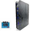 Avolusion PRO-T8 Series 6TB USB 3.0 External Gaming Hard Drive for PS5 Game Console (Black) - 2 Year Warranty (Renewed)