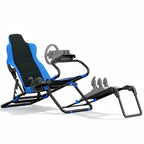 RACGTING Foldable Sim Racing Cockpit with Seat, Touring & Open-Wheel Modes