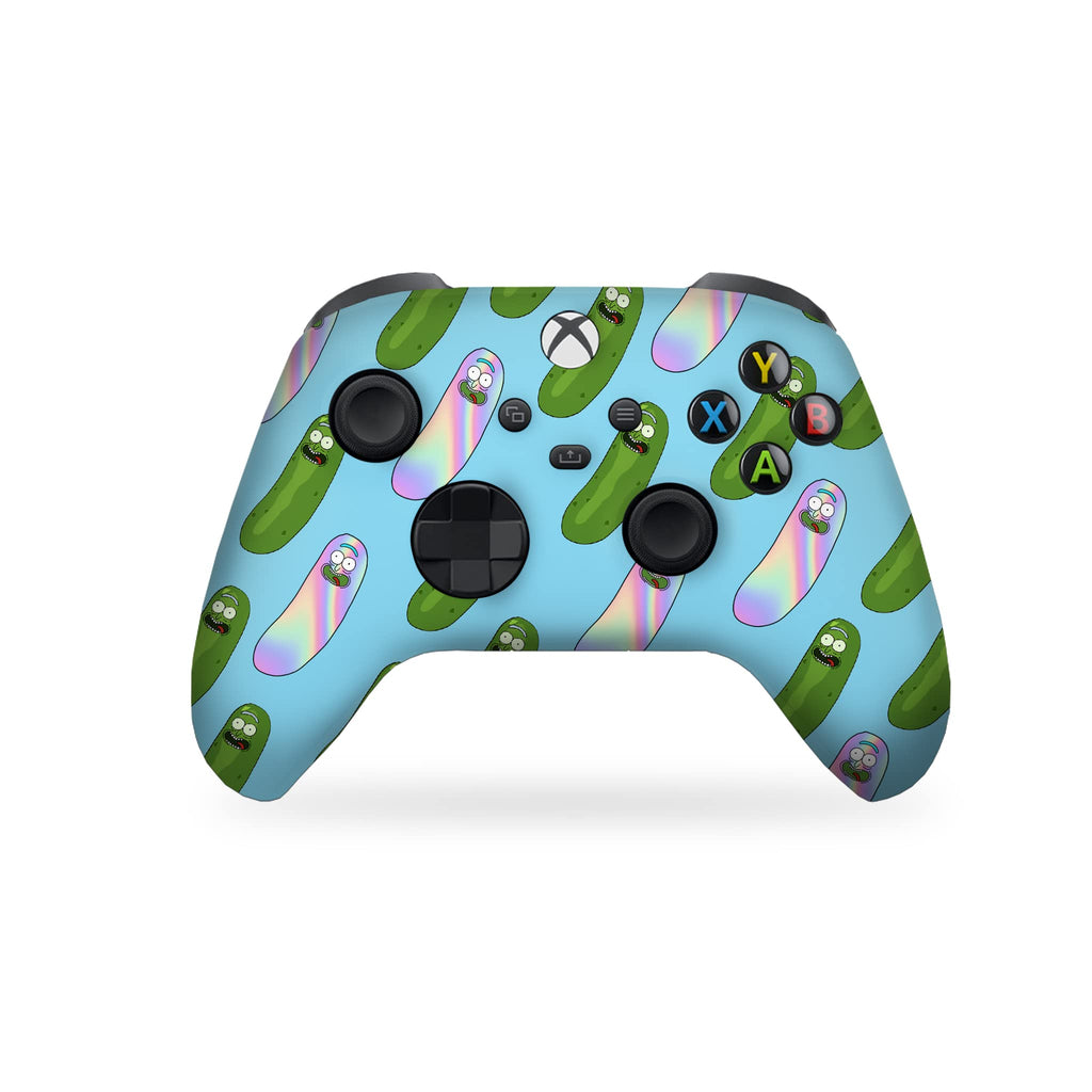Psychedelic Mushrooms Customised Wireless Controller by BCB. Original X-box Controller Compatible with X-box One/Series X & S Console. Customized with Water Transfer Printing (Not a Skin)