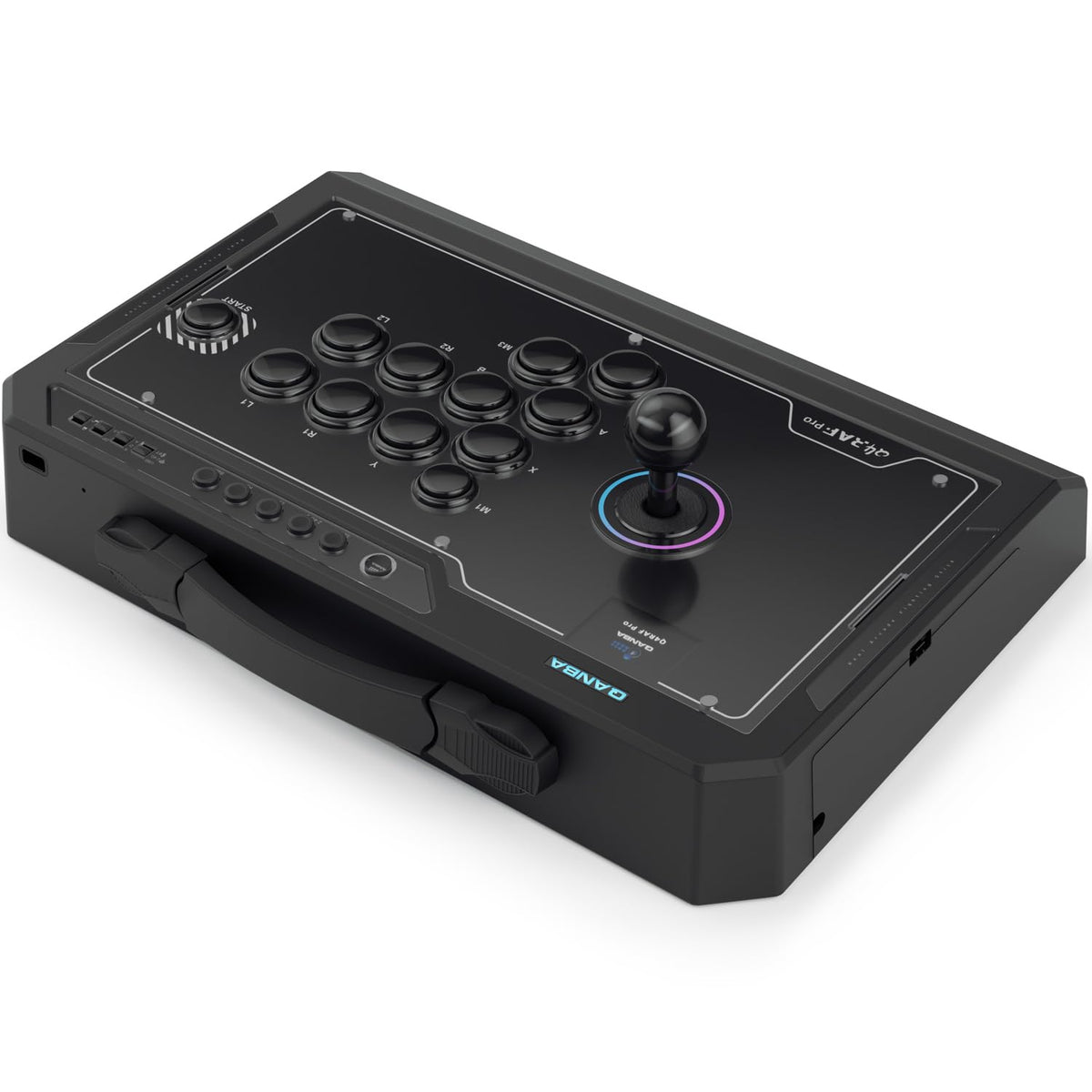 qanba Q4 Pro 8K Arcade Fight Stick, Wireless Arcade Stick Joystick for PC, Tournament Fighting Game Controller, Black