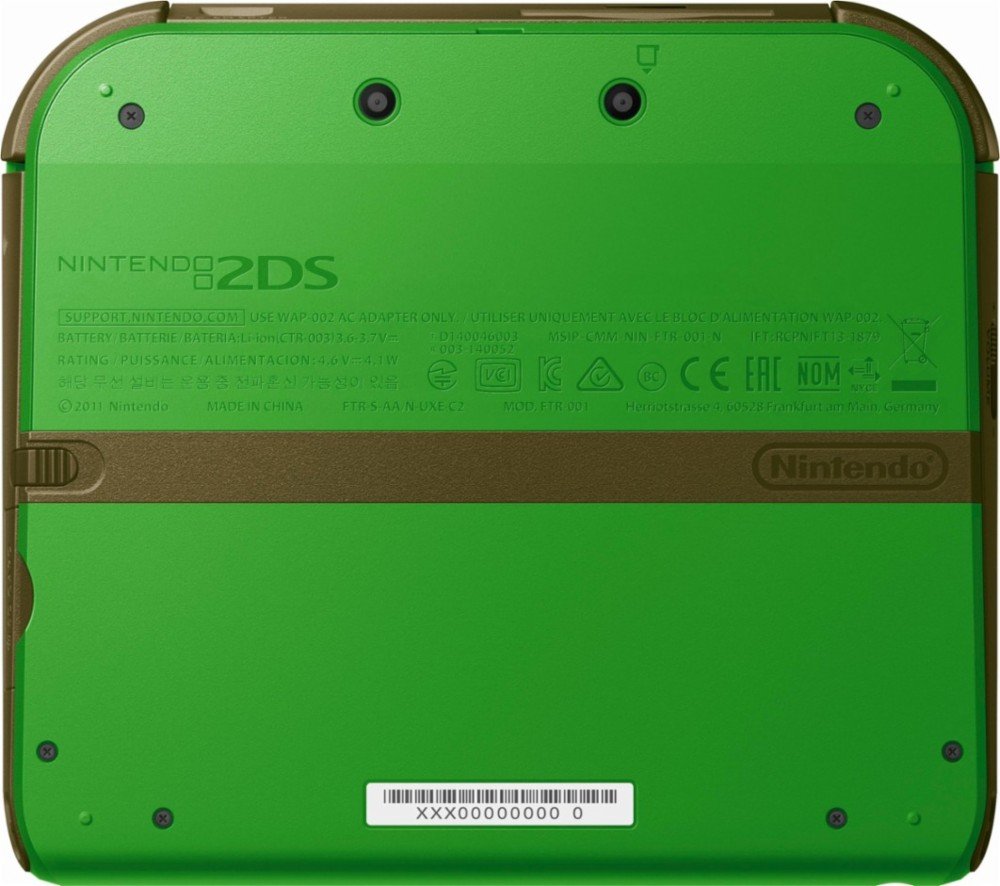 Nintendo 2DS - Legend of Zelda Ocarina of Time 3D [video game]