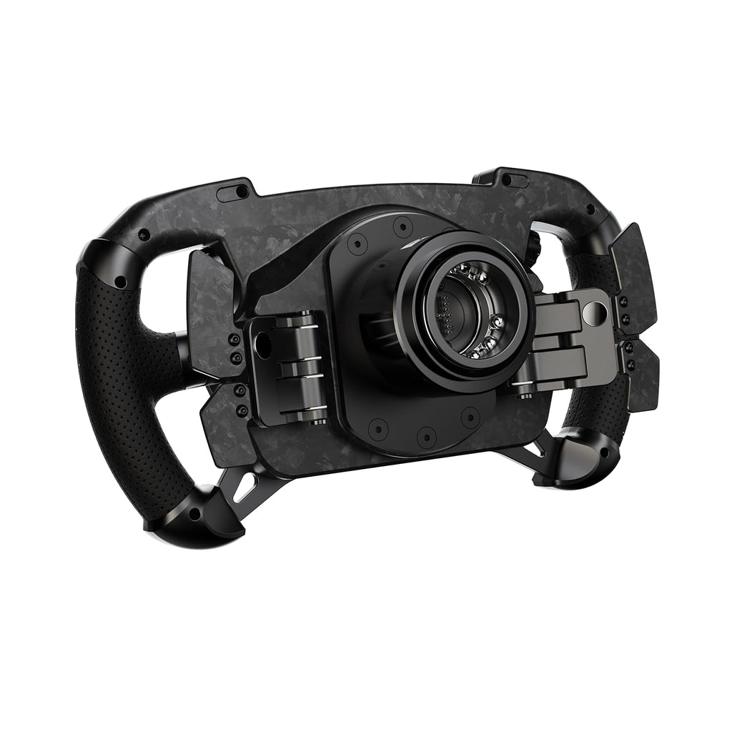 MOZA Racing ステリングホイール GS V2P Steering Wheel ハンドル GT・Formula カスタマイズ可能な10個のLED RGBボタン クイックリリース内蔵 レーシングゲーム R057 【国内正規品】