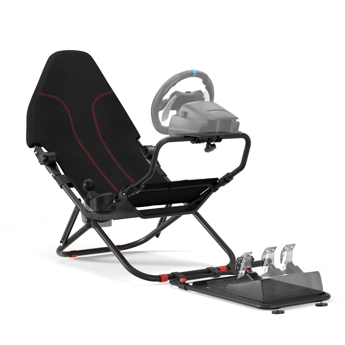 RACGTING Racing Simulator Cockpit with Seat for Logitech G29 G923 G920